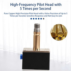 Vanne solénoïde de type plaque 4M210-08, vanne directionnelle de cylindre pneumatique 4M310-<span class=keywords><strong>10</strong></span>, vanne à air à deux positions et cinq voies 220V/24V - Product Image 3