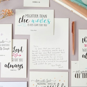 <span class=keywords><strong>Carta</strong></span> migliore carte di incoraggiamento cristiano 4x6 in bianco cancelleria con buste della bibbia verso Note carte per l'ispirazione fede - Product Image 3