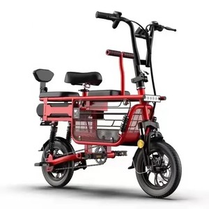 Mini pour bébé pick-up pour hommes et femmes pliant Double Lithium Scooters vélos électriques batterie amovible <span class=keywords><strong>avec</strong></span> siège enfant - Product Image 1