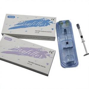 OEM/ODM 1ml/2ml/10ml/50ml Produit de comblement dermique injectable réticulé pour le corps, les lèvres et les fesses - Product Image 5