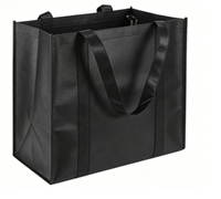 Sac de courses réutilisable en tissu non tissé biodégradable, avec logo personnalisé, en matériau recyclé, pour emballages de Noël, de mariages et de fêtes