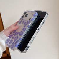 Coque pour iPhone 17 Pro – Motif Léopard Chic et Tendance – Protection Esthétique Scintillante Antichoc