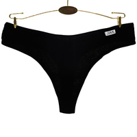 Ropa Interior Femenina Más Vendida, Bragas de Algodón con Encaje, Tanga con Diseño de Lazo de Encaje, Bragas para Mujer