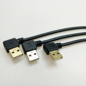 Lung Kay <b>USB</b> <b>2.0</b> AM to AF Extension Cable Black Copper Wire 3A Fast Charging Data Cable With Screws And Nuts - Product Image 3