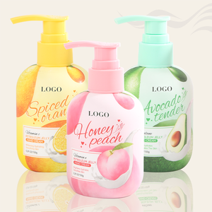 毎日ハンドケア深保湿ビタミンCハンドローションアボカドピーチ香りビタミンE石油ゼリードライハンドリペアクリーム - Product Image 1