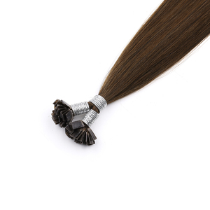 K.SWIGS Premium Natural Virgin Cuticle Aligned Durable Reusable Gentle Salon Professional Hair <b>Flat</b> Tip Human Hair Extensions - Product Image 4