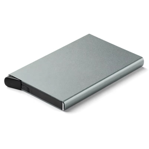 Portafoglio Pop-Up Sottile e Intelligente <span class=keywords><strong>da</strong></span> <span class=keywords><strong>Uomo</strong></span> di Design OEM con Blocco RFID in Alluminio e Porta Carte di Credito - Product Image 2