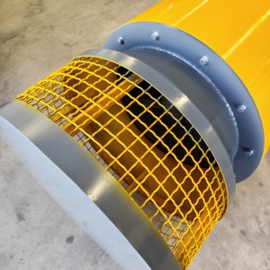 Ventilateur à aspiration latérale certifié IECEx, faible niveau sonore ≤75dB, antidéflagrant pour projets miniers souterrains - Product Image 4