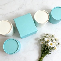 Kemasan Universal Tabung Kertas Berwarna Macaron untuk /Makanan Penutup/Hadiah Kotak Hadiah Silinder Warna-warni Cetak Empat Warna