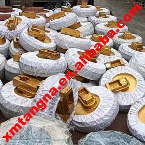 รถตักดิน D3 <span class=keywords><strong>D4</strong></span> D6 D5รถตักดินแบบ D9 D8แทร็กโซ่แทรคเชื่อมโยงกับรองเท้ากลุ่มฐานรองล้อลูกกลิ้งลูกกลิ้งสำหรับแมว - Product Image 3