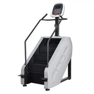 Ticari spor Fitness ekipmanı yüksek kaliteli elektrikli Fitness eğitim makinesi tırmanıcı step merdiven tırmanma merdiven makinesi