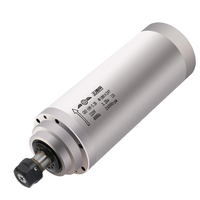 Prix bas GDZ-100-3.2B Broche 220v ER20 Refroidie à l'eau 3.2kw Broche pour machine de fraisage CNC Moteur de broche
