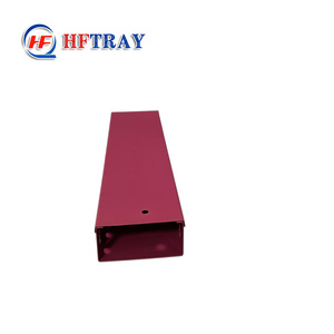 Goulotte de câblage industrielle en acier inoxydable sur mesure, largeur 50-1000 mm, avec revêtement en poudre, résistante au feu, pour intérieur - Product Image 3