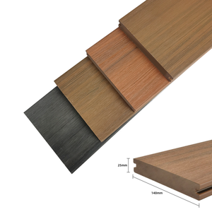 Tarima de WPC de Diseño Moderno, Suelo Exterior de Madera Plástica Compuesta Sólida con Técnica de Cepillado - Product Image 2