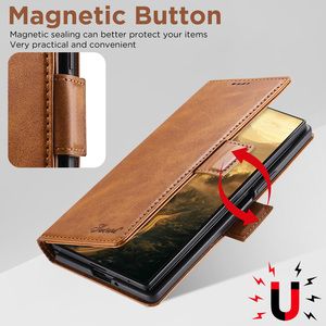 SUTENI per Samsung Z Fold 8 Ultra - Custodia a Portafoglio con Chiusura Magnetica, Porta Carte e Supporto, in Ecopelle, compatibile anche con Galaxy Z Fold 7 - Product Image 4