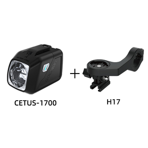 Luz Delantera para Bicicleta Gaciron Cetus-1700 LM, Luces Altas y Bajas, Control Remoto Inalámbrico con Sensor de Vibración Inteligente - Product Image 5
