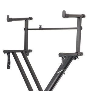Support de <span class=keywords><strong>clavier</strong></span> électronique à <span class=keywords><strong>double</strong></span> tube à cadre en X rehaussé Support de <span class=keywords><strong>clavier</strong></span> à <span class=keywords><strong>double</strong></span> basson avec <span class=keywords><strong>double</strong></span> couche <span class=keywords><strong>Double</strong></span> rangée de touches - Product Image 5