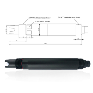 Chemins công nghiệp trực tuyến kỹ thuật số RS485 điện cực pH cảm biến Meter probe cho xử lý nước thải chất lượng nước giám sát - Product Image 4