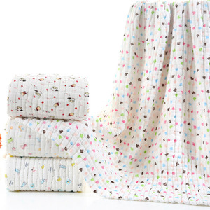 Selimut Bayi Swaddle Organik Katun Muslin 6 Lapis 400TC yang Dapat Disesuaikan, Ramah Kulit, dan Sekali Pakai - Product Image 1