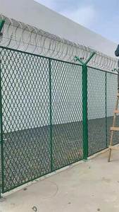 Clôture en treillis diamanté galvanisé à chaud, clôture de sécurité à haute résistance pour les limites de jardin - Product Image 5