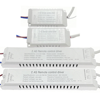 Transformateurs de lumière LED 20W-80W-120W X2 210mA 2.4G RF avec télécommande, variateur de couleur, pour plafonnier, entrée AC200-265V, certifiés CCC