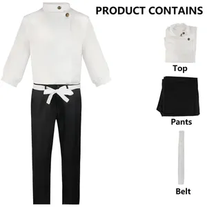 Costume de cosplay d'<span class=keywords><strong>anime</strong></span> Yuta, hauts et pantalons, ensemble complet, costume de jeu de rôle, uniforme d'<span class=keywords><strong>anime</strong></span> japonais <span class=keywords><strong>pour</strong></span> hommes adultes - Product Image 5