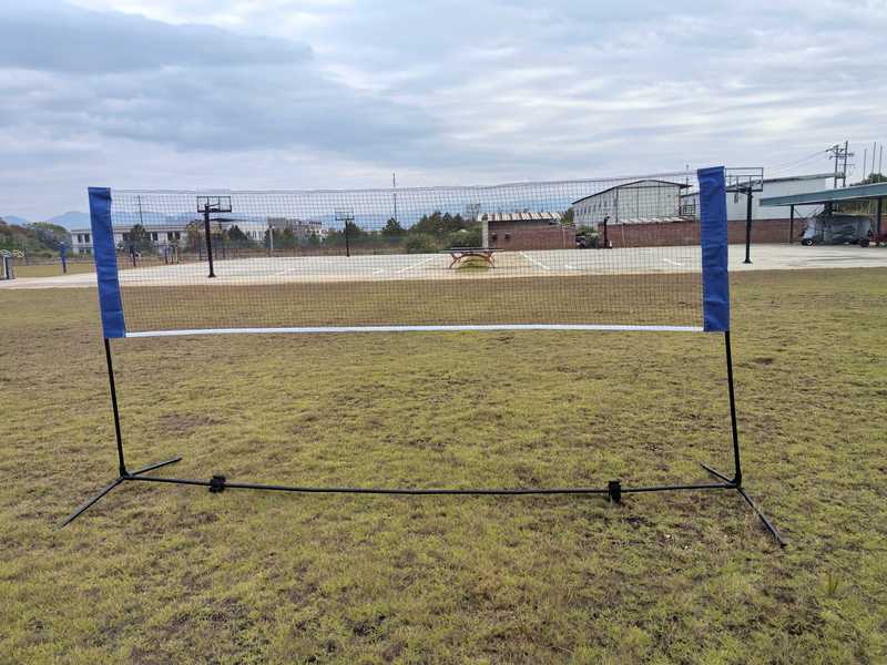 IUNNDS Badminton Net Rack Portable Adjustable