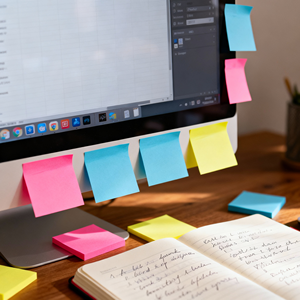 Impression de logo de marque <span class=keywords><strong>sur</strong></span> mesure, notes adhésives 75x75mm, 50 feuilles, vente en gros, fournitures de bureau - Product Image 2