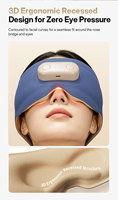 Masque de sommeil thermique intelligent, bloquant la lumière, appareil de relaxation oculaire pour le sommeil, les voyages, le bureau, la sieste, le bien-être, cadeau