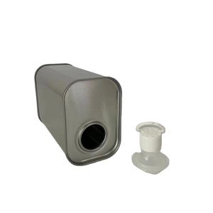 Cina sconto miglior 1L quadrato vuoto in metallo barattolo con coperchio in metallo <span class=keywords><strong>di</strong></span> plastica personalizzabile utilizzato <span class=keywords><strong>per</strong></span> <span class=keywords><strong>olio</strong></span> d'oliva <span class=keywords><strong>olio</strong></span> <span class=keywords><strong>di</strong></span> colza cibo - Product Image 2