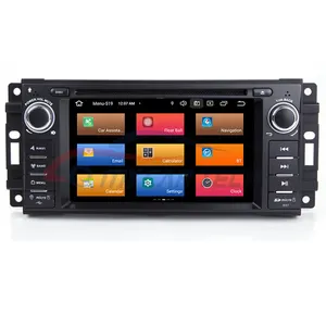 2+16g 6.2 inch Android 10.0 Car Radio Stereo For Jeep Patriot Liberty Wrangler Compass Dodge Chrysler With Dsp Gps Navi