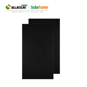 Bluesun 440W Todo el panel solar negro Mono Sistema de panel solar de tejas para el sistema de energía solar doméstico - Product Image 2