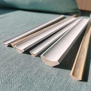 Hiện đại ván chân tường đúc bằng gỗ mouldings Trắng mồi trang trí cornice <span class=keywords><strong>MDF</strong></span> vương miện đúc <span class=keywords><strong>millwork</strong></span> - Product Image 2