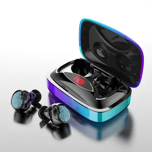 新到货X29 TWS BT 5.0耳机无线耳塞LED数字显示电池屏耳机渐显彩色耳机耳朵