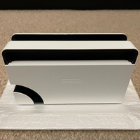 Station de charge pour Nintendo Switch OLED, base de station d'accueil pour téléviseur blanc, station d'accueil rapide, adaptateur secteur pour console NS