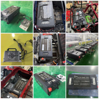 Batterie de chariot de golf au lithium 76,8 V 72 V 100 Ah 150 Ah 200 Ah LiFePO4 avec chargeur étanche et jauge, garantie 10 ans