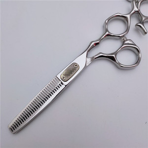 Ciseaux de coiffure Debao 6 pouces en acier inoxydable, outils professionnels pour salon de beauté, pour droitiers - Product Image 5