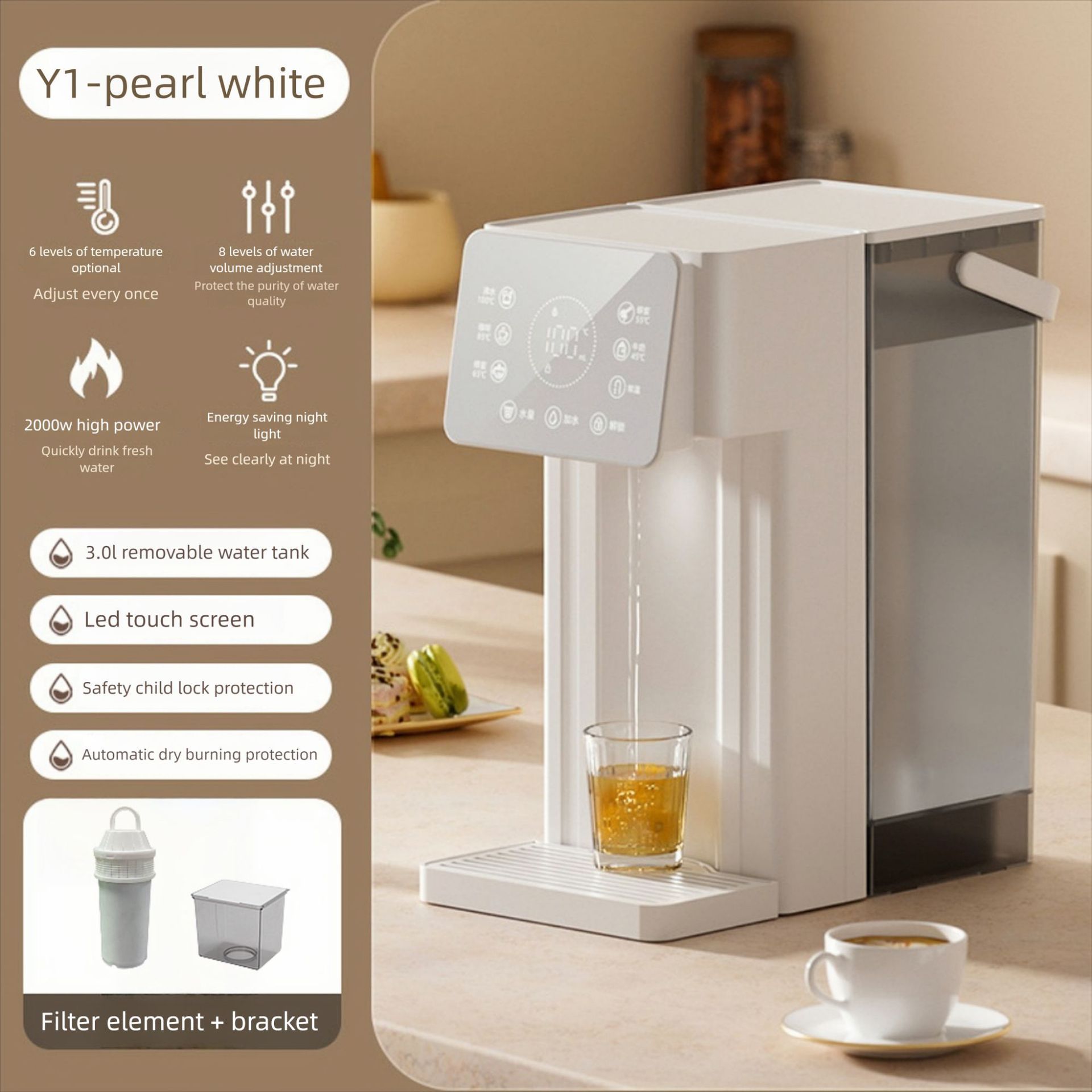 Single-unit filter cartridge holder [Filter type]