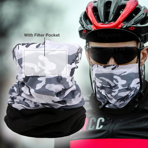 Gorro de Invierno Multifuncional de Microfibra Cortavientos con Bolsillo para Filtro - Product Image 1