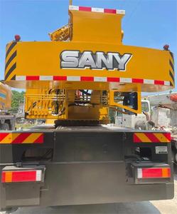 Premium Choice SANY 120 Ton Heavy Duty Truck Crane Pluma telescópica PLC Motor controlado Usado exportado a Dubai - Product Image 4