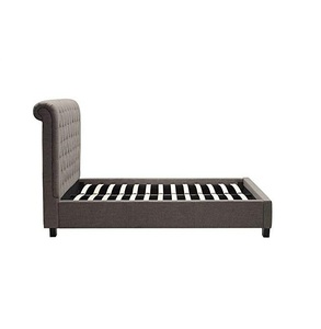 De lujo con la <span class=keywords><strong>ginebra</strong></span> tapizado cama distintos de cama de plataforma tamaño completo para dormitorio - Product Image 3