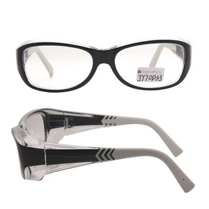 ガーデニング労働者機械オペレーター近視処方ラップフレームサイドシールド安全メガネ卸売 - Product Image 1