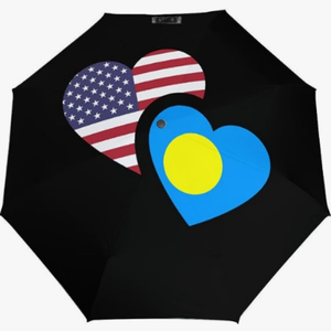Parapluie pliant entièrement automatique à motif drapeau culturel des îles <span class=keywords><strong>Salomon</strong></span>, avec isolation UV puissante et design sur le thème du pays - Product Image 6