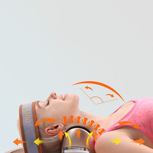 Nuovo Dispositivo di Trazione Cervicale con Terapia Termica Elettrica, Massaggiatore per il Collo, Pompa per Postura Cervicale, Supporto per Trazione del Collo ad Aria - Product Image 4