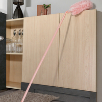 Dépoussiéreur portatif en microfibre électrostatique pour TV et ordinateur Dépoussiérage Nettoyage des étuis de voiture et de livres
