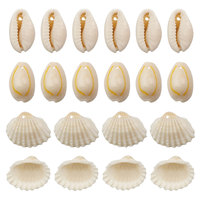 100 pièces perles de coquille de mer blanche pour la fabrication de bijoux cauri cauri breloque perles collier à faire soi-même Bracelet accessoires résultats de bijoux
