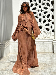 <span class=keywords><strong>Robe</strong></span> longue de style resort, <span class=keywords><strong>ample</strong></span> et fluide, de couleur claire, de la marque King Mcgreen Stra Light - Colored Fairy Dress - Product Image 2