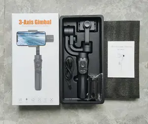 Stabilisateur de poche F10, bâton de Selfie, lisse, 3 axes, sans fil, stabilisateur de téléphone portable, cardan