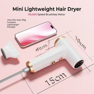 Sèche-cheveux électrique portable haute vitesse et haute puissance pour les voyages - Product Image 3