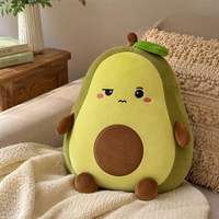 Juguete de Peluche Personalizado con Diseño Único, Aguacate de Peluche Suave y Cómodo, Peluches de Frutas y Animales, Almohada para Dormir